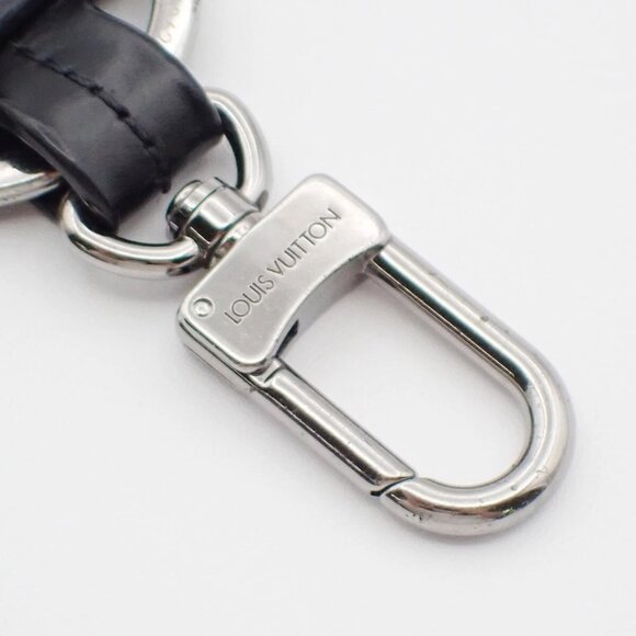 LOUIS VUITTON Porto Cle Cloche Cle Key Ring Monogram Eclipse - Picture 12 of 16